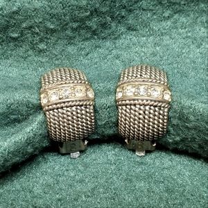 Vintage silver earrings
